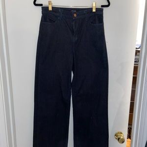 J Brand indigo wide leg gaucho jeans